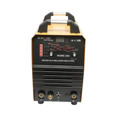 Saldatrice inverter 250A TIG Pulse AC/DC, MMA 220V con funzioni avanzate, display digitale WSME-200 Breckner Germany - immagine 4