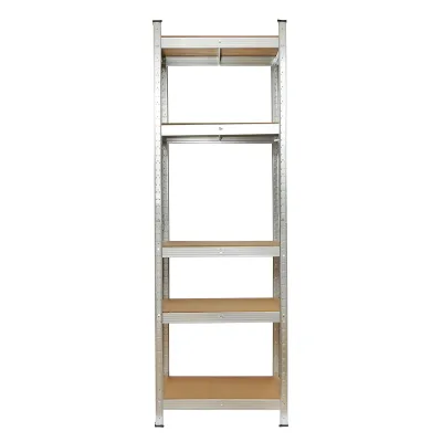 Scaffale in metallo con 5 ripiani in MDF, 180x90x40 cm, 175 kg/ripiano, montaggio senza viti Breckner Germany