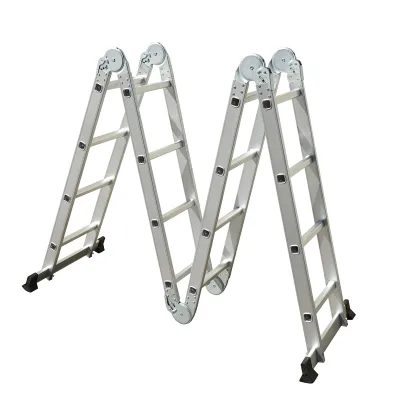 Scala multifunzionale a 4 segmenti, 4,6 m, portata 150 kg - immagine 4