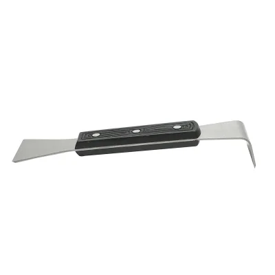 Scalpello per apicoltura in acciaio inox e manico in plastica L=200mm - immagine 2