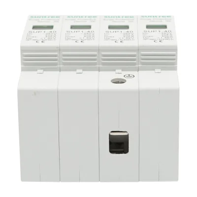 Scaricatore di sovratensione con segnalazione 4P ACSPD 380VDC, 2040KA Suntree - immagine 4