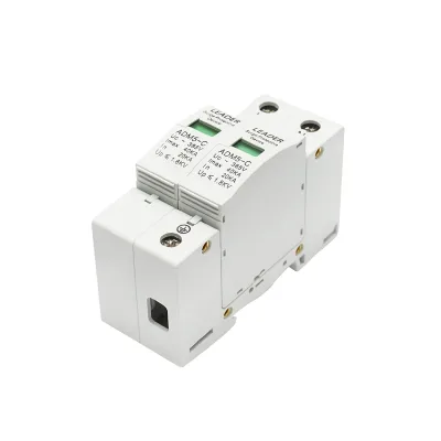Scaricatore di sovratensione con segnalazione per impianti fotovoltaici LA-SPD-2P-40kA-385V Leader - immagine 4