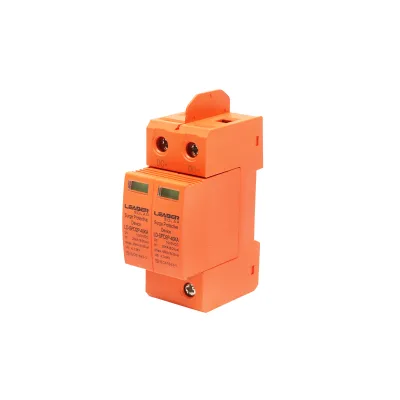 Scaricatore di sovratensione con segnalazione per impianti fotovoltaici LD-SPD-2P-40kA-1000VDC Leader - immagine 2