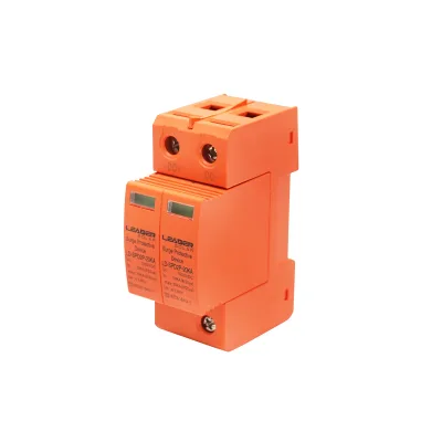Scaricatore di sovratensione con segnalazione per sistemi fotovoltaici LD-SPD-2P-20kA-1000VDC Leader - immagine 2