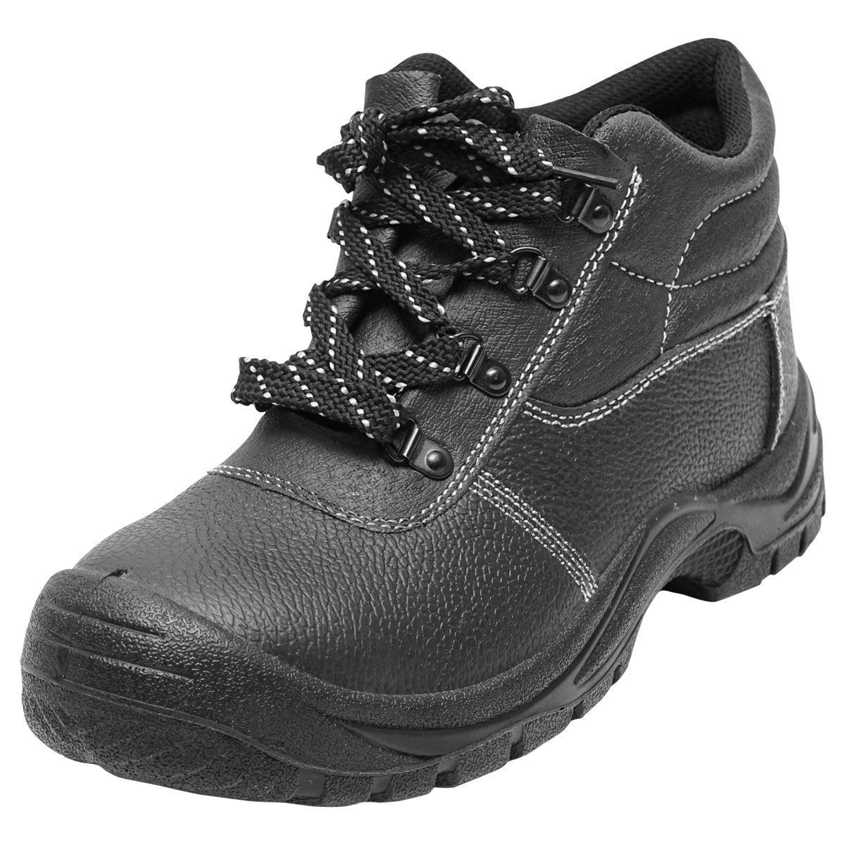 Scarpe di protezione taglia 44 con punta rinforzata e inserto nella suola in acciaio, modello 5001 - immagine 4