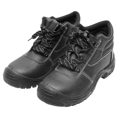 Scarpe di protezione taglia 46 con suola in acciaio e inserto in talpa di metallo. - immagine 2