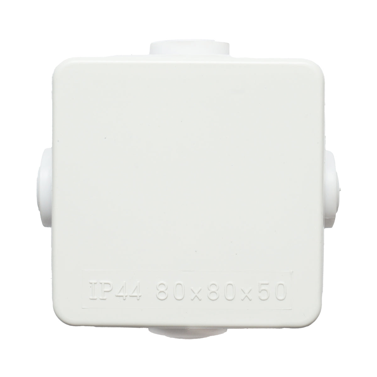 Scatola di derivazione 4 ingressi 80x80x50mm IP44 - immagine 3