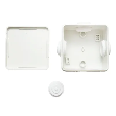 Scatola di derivazione 4 ingressi 80x80x50mm IP44 - immagine 2