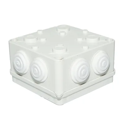 Scatola di derivazione 7 ingressi 100x100x70mm IP65 - immagine 5