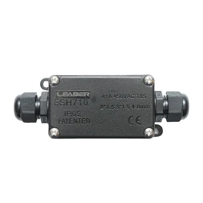 Scatola di derivazione stagna  41A 450V AC, 2 vie 4-8mm IP65 Leader - immagine 2