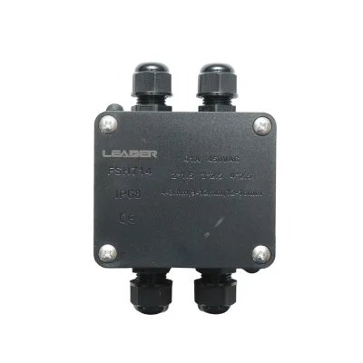 Scatola di derivazione stagna  41A 450V AC, 4 vie 4-18mm IP68 Leader - immagine 2
