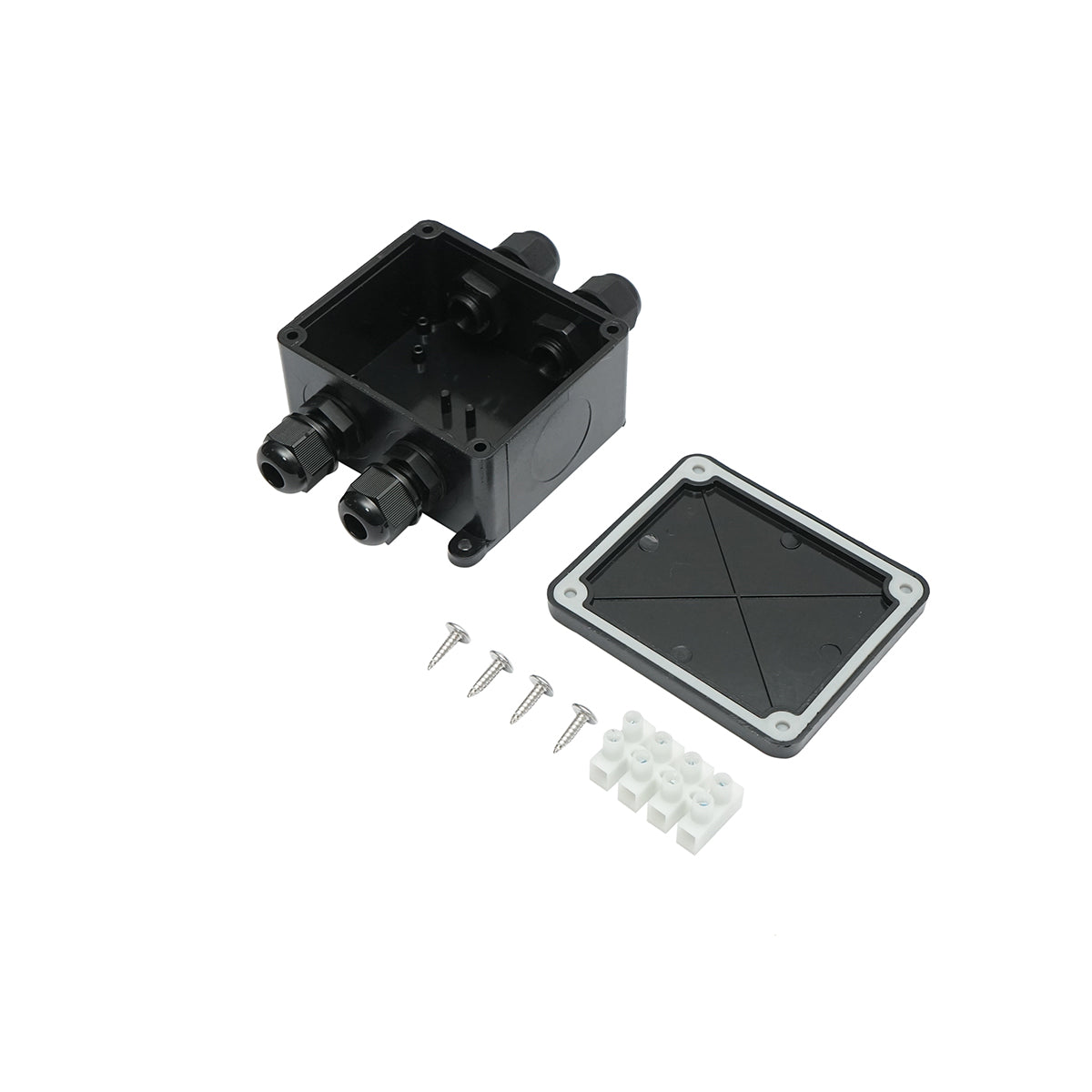 Scatola di derivazione stagna  41A 450V AC, 4 vie 4-18mm IP68 Leader - immagine 3