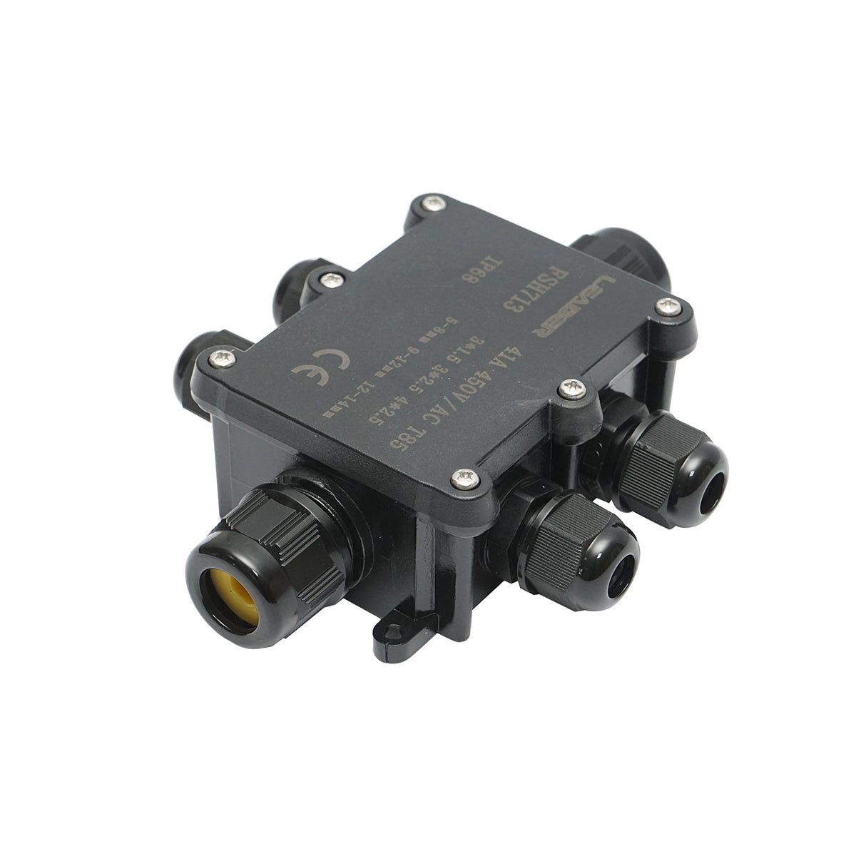Scatola di derivazione stagna  41A 450V AC, 6 vie 5-14mm IP68 Leader - immagine 4