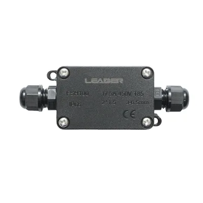 Scatola di derivazione stagna 17,5A 450V AC, 2 vie 3-6,5mm IP66 Leader - immagine 2