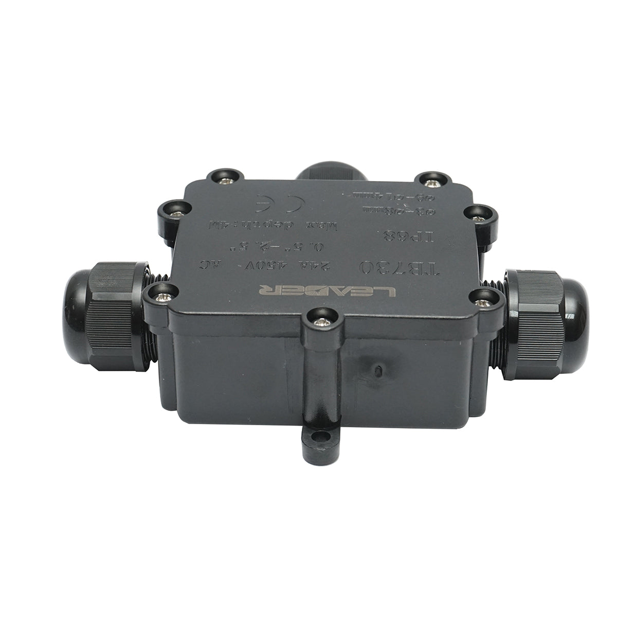 Scatola di derivazione stagna 24A 450V AC, 3 vie 3-14mm IP68 Leader - immagine 5