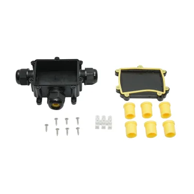 Scatola di derivazione stagna 24A 450V AC, 3 vie 3-14mm IP68 Leader - immagine 3