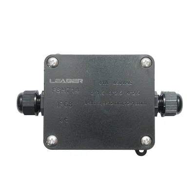 Scatola di derivazione stagna 41A 450V AC, 2 vie 4-18mm IP68 Leader - immagine 2