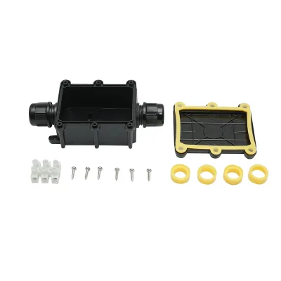 Scatola di derivazione stagna 41A 450V AC, 2 vie 5-14mm IP68 Leader - immagine 3
