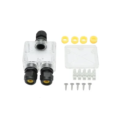 Scatola di derivazione stagna 41A 450V AC, 3 vie 5-14mm IP68 Leader - immagine 3