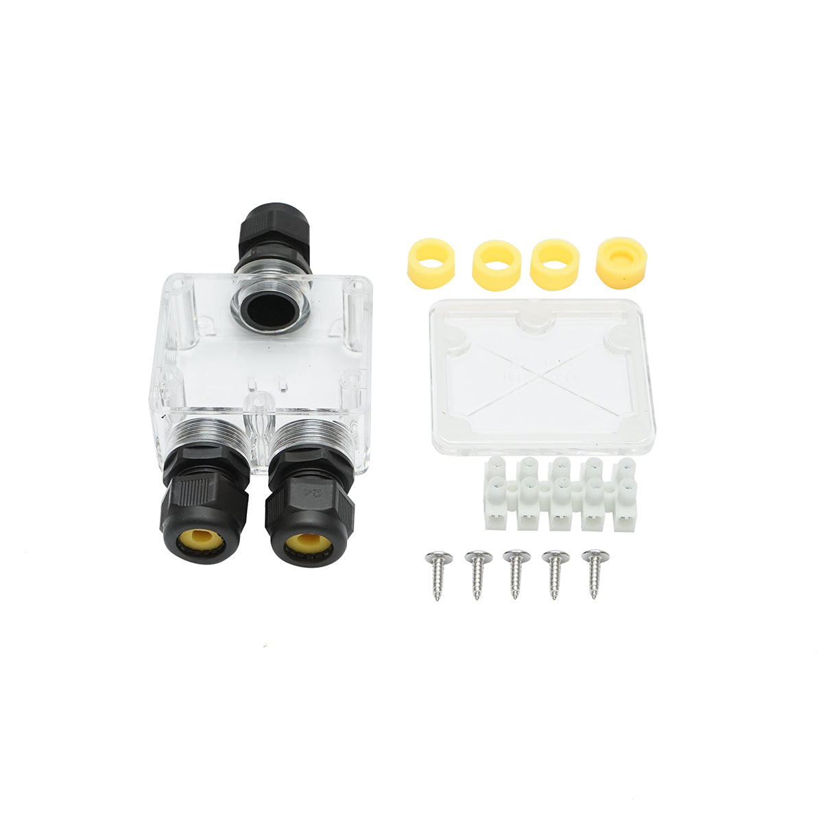 Scatola di derivazione stagna 41A 450V AC, 3 vie 5-14mm IP68 Leader - immagine 3