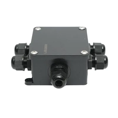 Scatola di derivazione stagna 41A 450V AC, 4 vie 4-18mm IP68 Leader - immagine 4