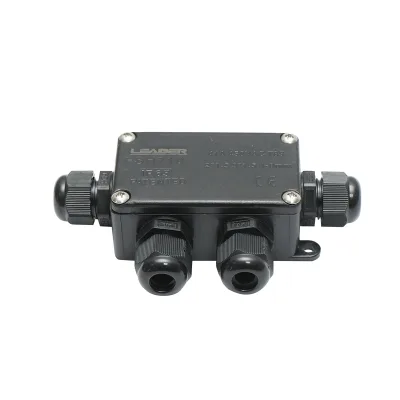 Scatola di derivazione stagna 41A 450V AC, 4 vie 4-8mm IP65 Leader