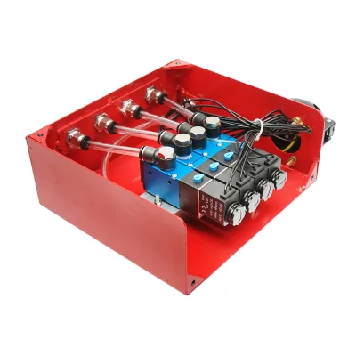 Scatola elettrovalvola per verricello 12V 2 chiusi/2 aperti Trattore forestale - immagine 2