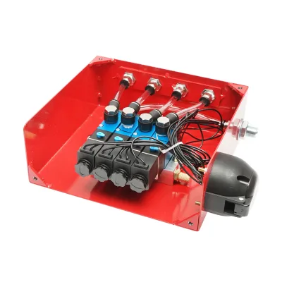 Scatola elettrovalvola per verricello 12V 2 chiusi/2 aperti Trattore forestale