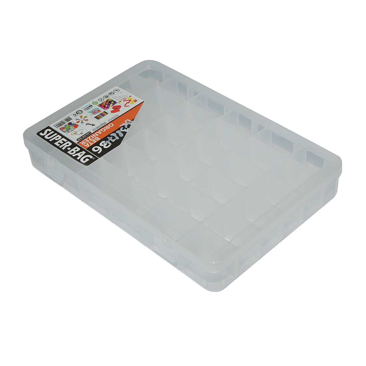 Scatola per l'organizzazione e lo smistamento dei componenti, dimensioni 275x195x42 mm Breckner Germany