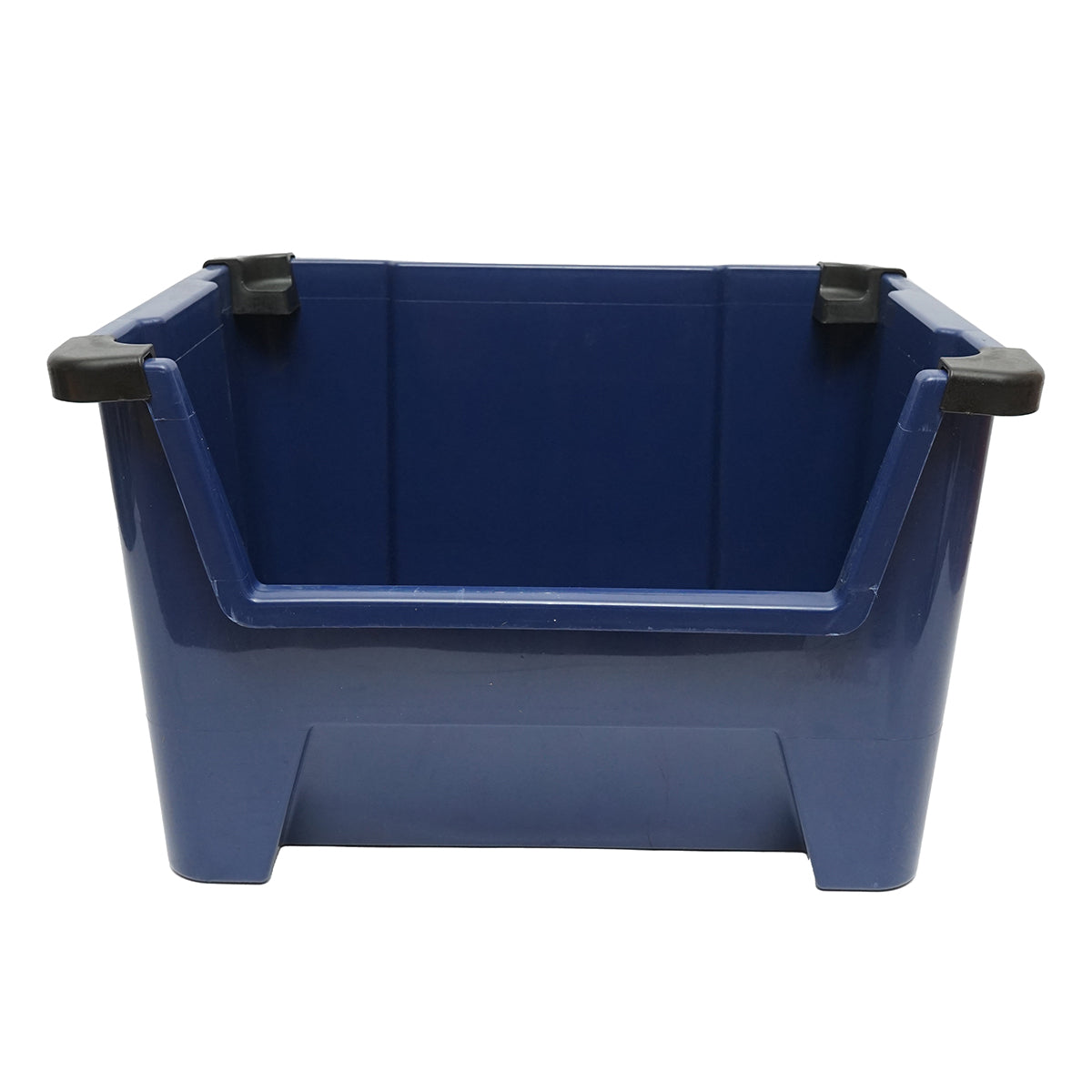 Scatola portaoggetti in plastica 430x325x300mm blu