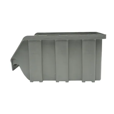 Scatola portaoggetti in plastica grigia, 130x215x120 mm - immagine 3