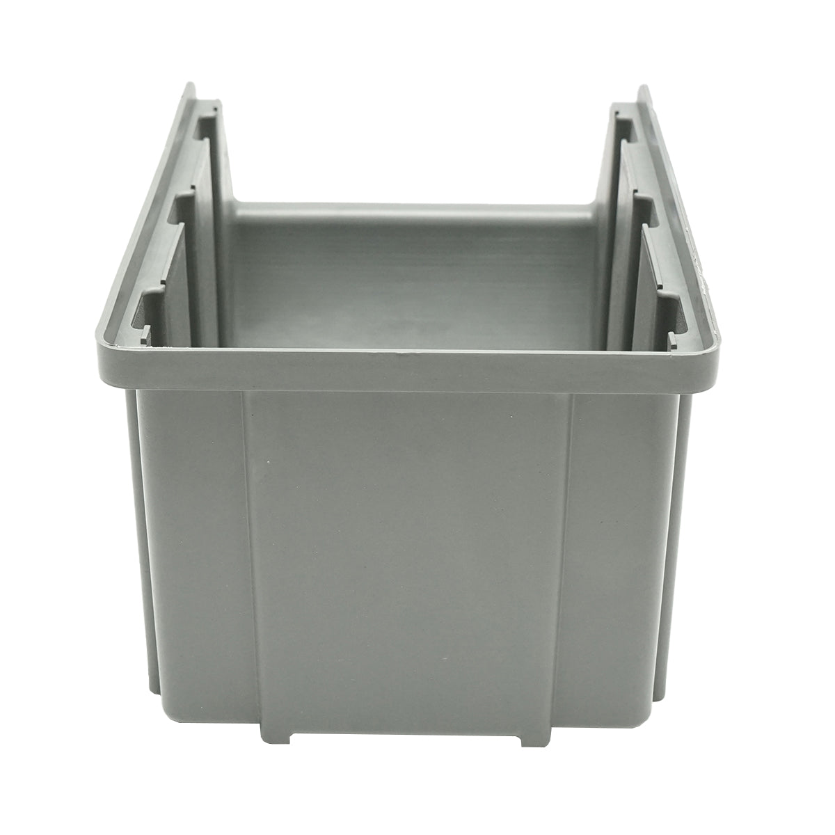 Scatola portaoggetti in plastica grigia, 130x215x120 mm - immagine 5