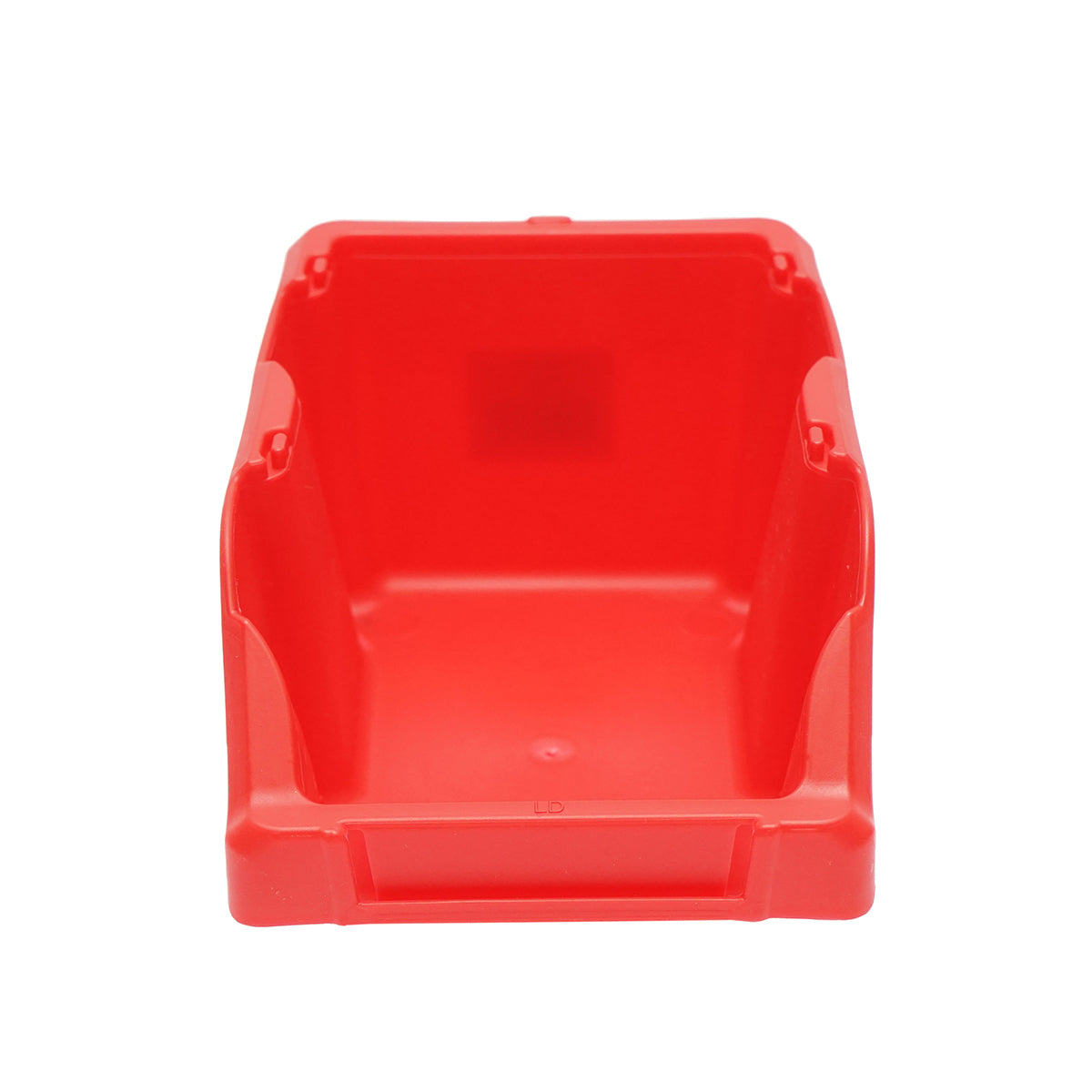 Scatola portaoggetti in plastica rossa, dimensioni 165x105x75 mm - immagine 2