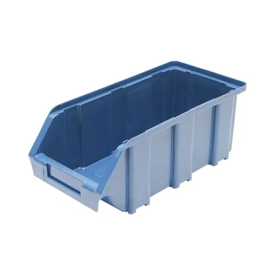 Scatola portaoggetti in plastica, 103x230x95 mm, blu