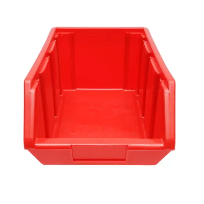 Scatola portaoggetti in plastica, 175x317x148 mm, rossa - immagine 4