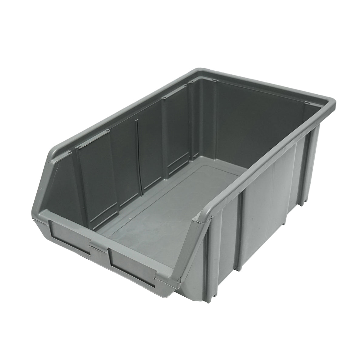 Scatola portaoggetti in plastica, 226x390x167 mm, grigia