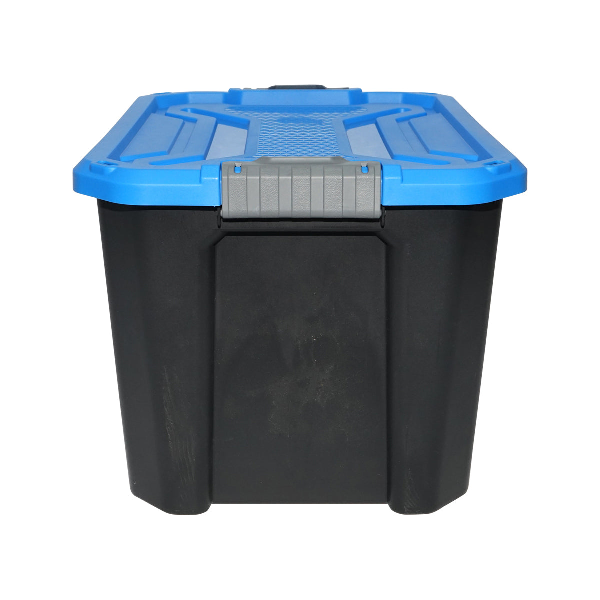 Scatola portaoggetti resistente da 40 litri con coperchio, blu, 490x380x200 mm Breckner Germany - immagine 2