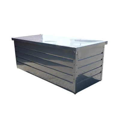 Scatola, contenitore metallico, tipo panca 165x70x63cm - immagine 2