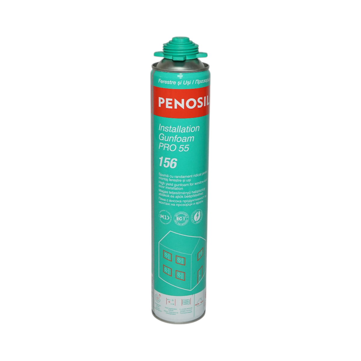 Schiuma poliuretanica sigillante per porte e finestre ad alta resa 750ml – Penosil Installation Gunfoam PRO 55 156