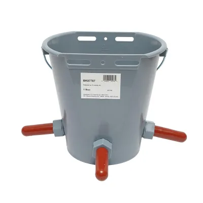 Secchio abbeveratoio 8 LT con valvola 3 uscite Per Vitelli, Secchio Allattamento Vitelli Breckner Germany
