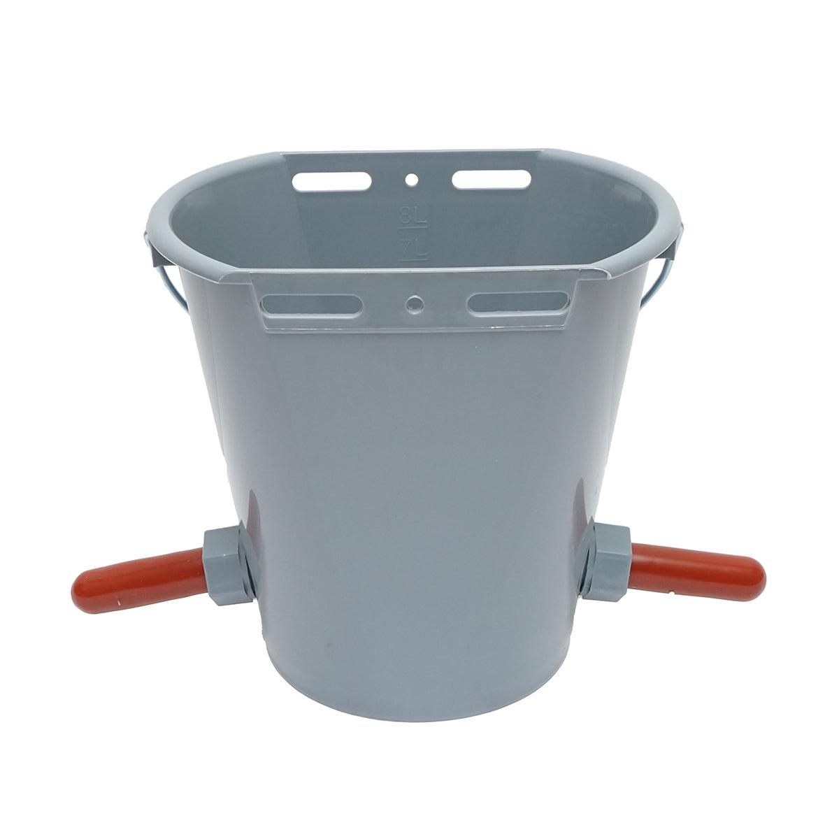 Secchio abbeveratoio 8 LT con valvola 3 uscite Per Vitelli, Secchio Allattamento Vitelli Breckner Germany - immagine 2
