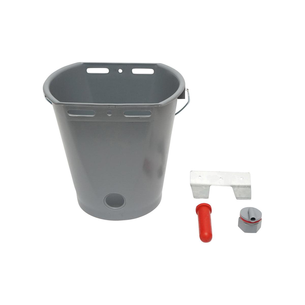 Secchio abbeveratoio 8 LT Per Vitelli, Secchio Allattamento Vitelli con valvola - immagine 6