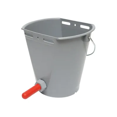 Secchio abbeveratoio 8 LT Per Vitelli, Secchio Allattamento Vitelli con valvola - immagine 2