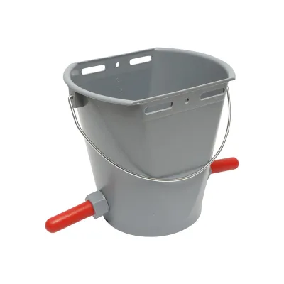 Secchio abbeveratoio 8 LT Per Vitelli, Secchio Allattamento Vitelli con valvola 3 uscite - immagine 3