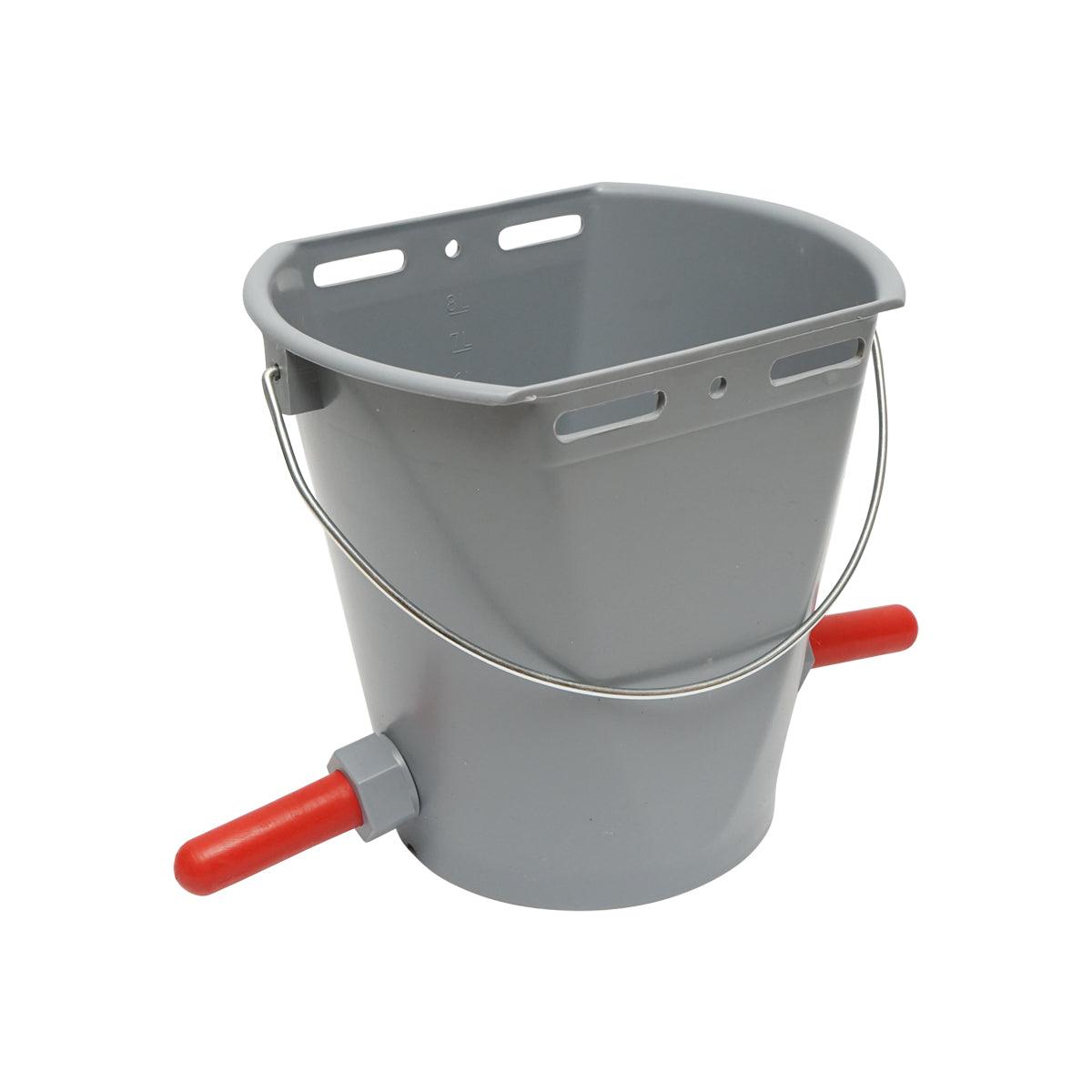Secchio abbeveratoio 8 LT Per Vitelli, Secchio Allattamento Vitelli con valvola 3 uscite - immagine 3