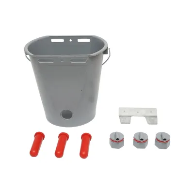 Secchio abbeveratoio 8 LT Per Vitelli, Secchio Allattamento Vitelli con valvola 3 uscite - immagine 4
