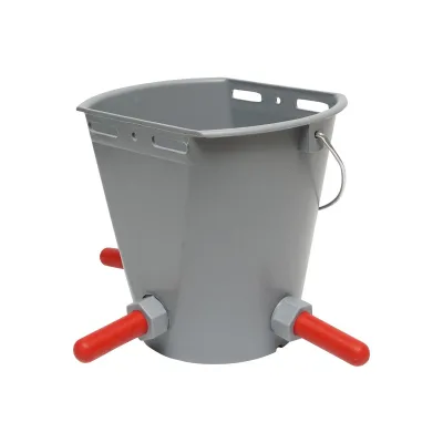 Secchio abbeveratoio 8 LT Per Vitelli, Secchio Allattamento Vitelli con valvola 3 uscite - immagine 2