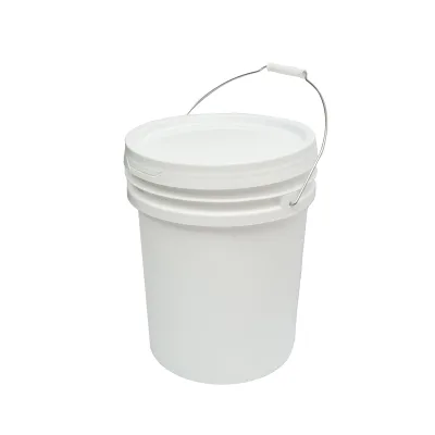 Secchio rotondo in plastica 20L con coperchio per miele di api - immagine 3