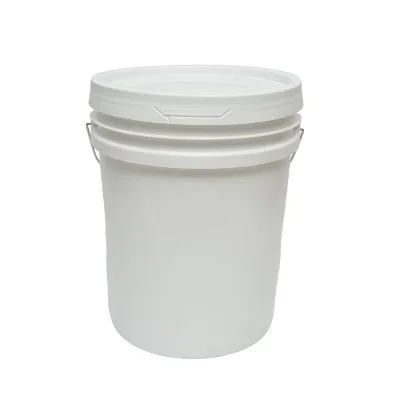 Secchio rotondo in plastica 20L con coperchio per miele di api - immagine 2