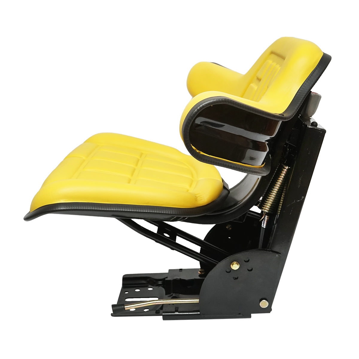 Sedile giallo per trattore con tripla regolazione e ammortizzatore UTB U-445 e U-650. - immagine 5